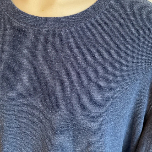 Banana Republic Men’s XXL Long Sleeve Waffle Knit T Shirt - Picture 2 of 6